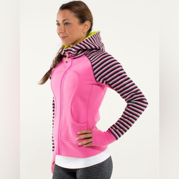 lululemon athletica Tops - Lululemon Scuba Hoodie *Stretch (Lined Hood)
